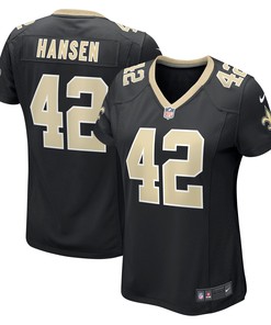 Chase Hansen New Orleans Saints Womens Game Jersey - Black Nfl