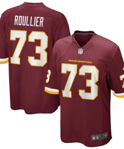 Chase Roullier Washington Football Team Game Player Jersey - Burgundy Nfl