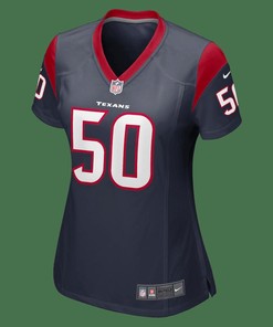 Chase Winovich 50 Houston Texans Women's Game Player Jersey - Navy