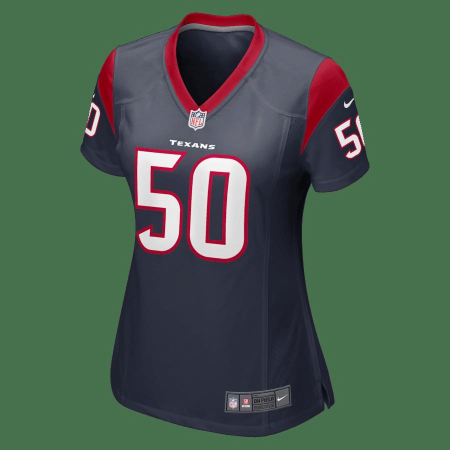 Chase Winovich 50 Houston Texans Women's Game Player Jersey - Navy