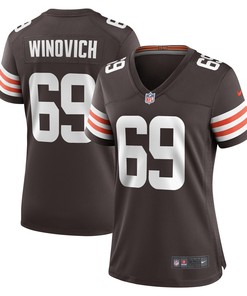 Chase Winovich Cleveland Browns Womens Game Jersey - Brown Nfl