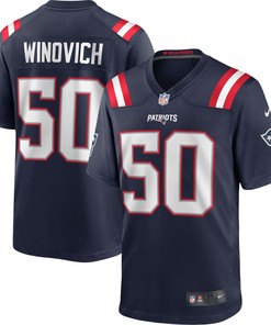 Chase Winovich New England Patriots Game Player Jersey - Navy Nfl