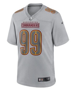Chase Young 99 Washington Commanders Men Atmosphere Fashion Game Jersey - Gray