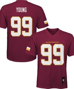Chase Young 99 Washington Commanders Preschool Player Jersey - Burgundy