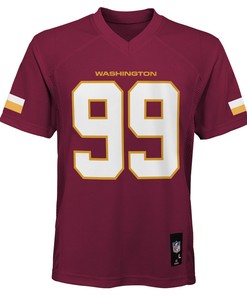 Chase Young 99 Washington Commanders Preschool Player Jersey - Burgundy