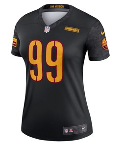Chase Young 99 Washington Commanders Women's Alternate Legend Jersey - Black