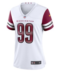 Chase Young 99 Washington Commanders Women's Game Jersey - White