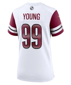 Chase Young 99 Washington Commanders Women's Game Jersey - White