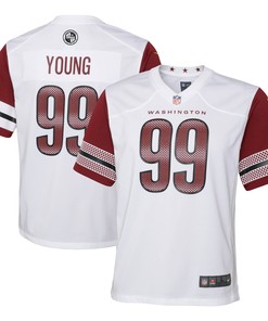 Chase Young Washington Commanders Game Jersey - White Nfl