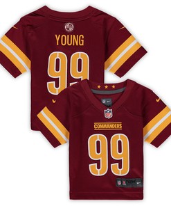 Chase Young Washington Commanders Infant Game Jersey - Burgundy Nfl