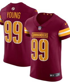 Chase Young Washington Commanders Vapor Elite Jersey - Burgundy