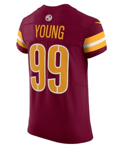 Chase Young Washington Commanders Vapor Elite Jersey - Burgundy