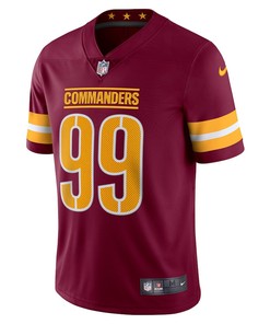 Chase Young Washington Commanders Vapor Limited Jersey - Burgundy
