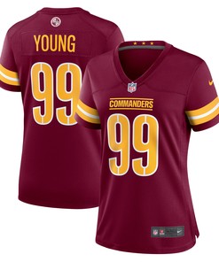 Chase Young Washington Commanders Womens Game Jersey Burgundy Nfl