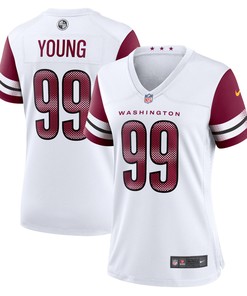 Chase Young Washington Commanders Womens Game Jersey - White Nfl