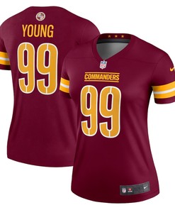 Chase Young Washington Commanders Women's Legend Jersey - Burgundy