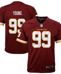 Chase Young Washington Football Team Game Jersey Burgundy Nfl