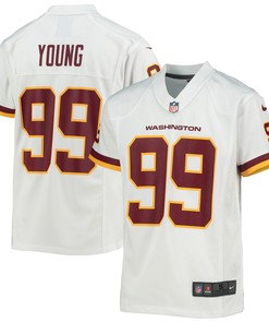 Chase Young Washington Football Team Game Jersey - White Nfl
