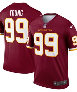 Chase Young Washington Football Team Legend Jersey - Burgundy Nfl