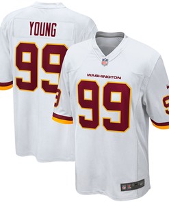Chase Young Washington Football Team Player Game Jersey - White Nfl