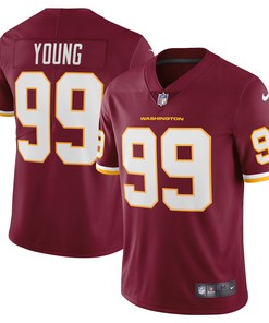 Chase Young Washington Football Team Vapor Limited Jersey - Burgundy Nfl