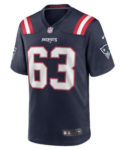 Chasen Hines New England Patriots Game Player Jersey - Navy