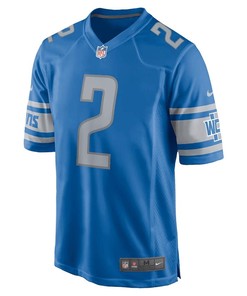 Chauncey Gardner-Johnson 2 Detroit Lions Men Game Jersey - Blue