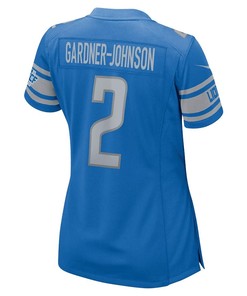 Chauncey Gardner-Johnson 2 Detroit Lions Women Game Jersey - Blue