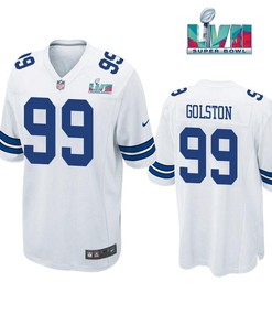 Chauncey Golston 99 Dallas Cowboys Super Bowl LVII Super Bowl LVII White Men Game Jersey