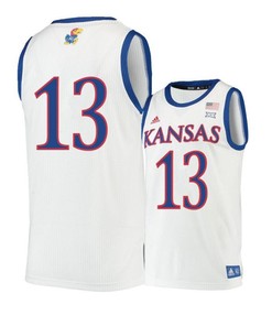 Cheick Diallo 13 Kansas Jayhawks Basketball Men Jersey - Beige