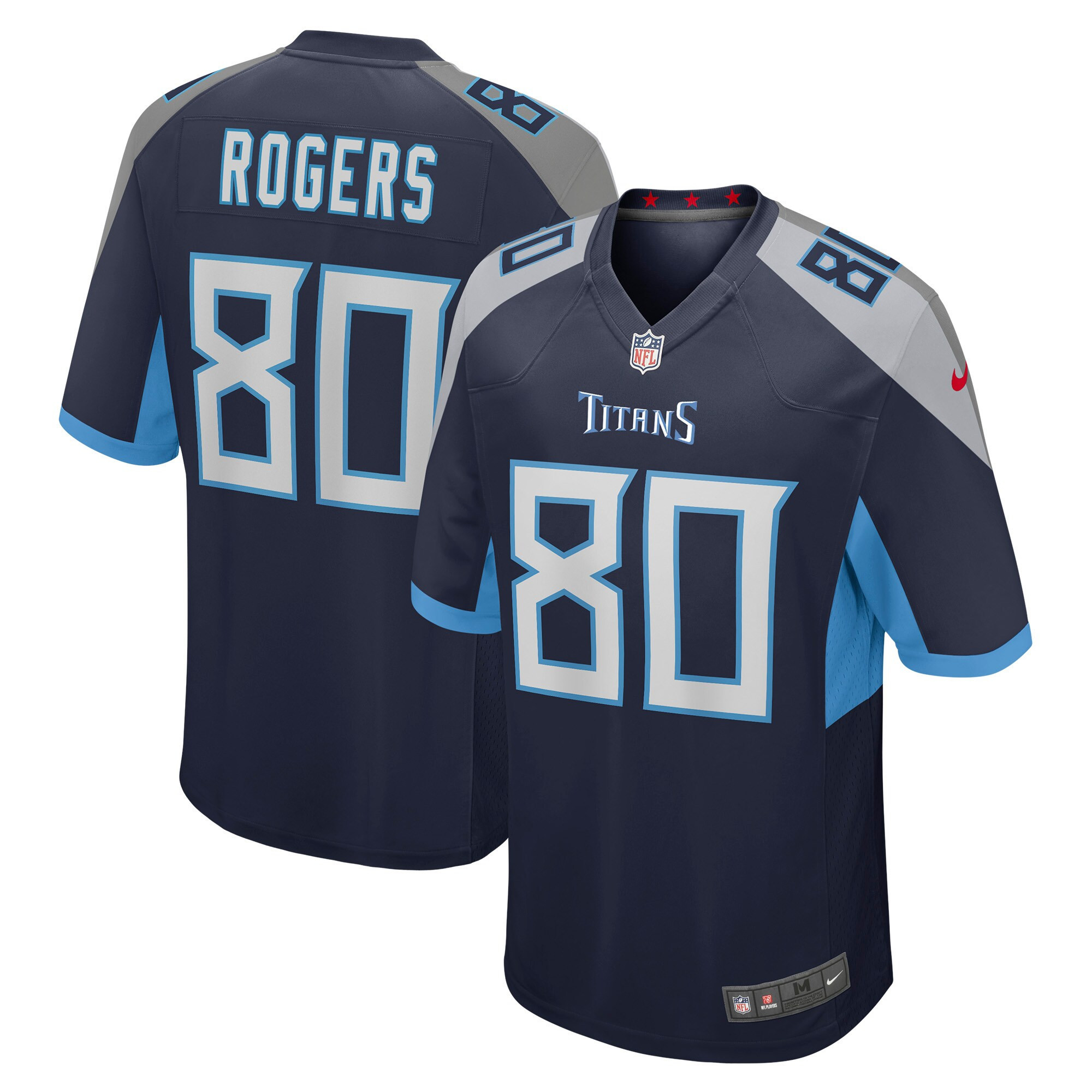 Chester Rogers Tennessee Titans Game Jersey - Navy Nfl