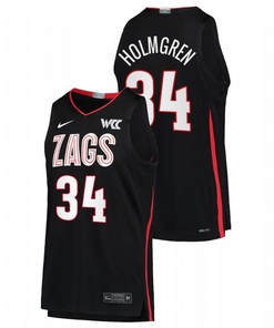 Chet Holmgren 34 Gonzaga Bulldogs 2022 College Basketball Limited Men Jersey - Black