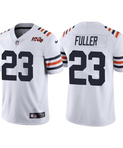Chicago Bears 100th Anniversary Kyle Fuller White Classic Limited Jersey