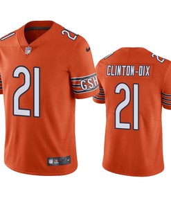 Chicago Bears #21 Haha Clinton-dix Orange Vapor Untouchable Limited Jersey - Mens