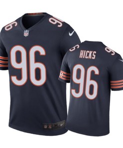 Chicago Bears #96 Akiem Hicks Nike Color Rush Navy Jersey