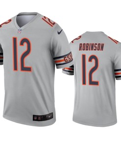 Chicago Bears Allen Robinson Silver Inverted Legend Jersey