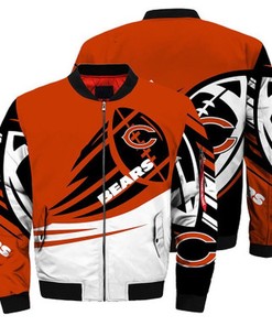 Chicago Bears Bomber Jacket graphic ultra-balls