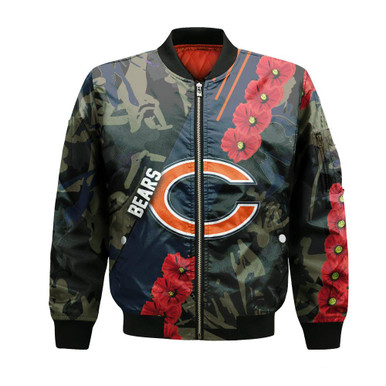 Chicago Bears Bomber Sport Style Keep Go on- NFL