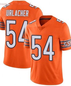 Chicago Bears Brian Urlacher #54 Nfl 2020 Orange Jersey Jersey