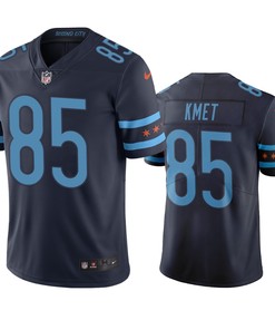 Chicago Bears Cole Kmet Navy City Edition Vapor Limited Jersey