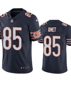 Chicago Bears Cole Kmet Navy Vapor Limited Jersey