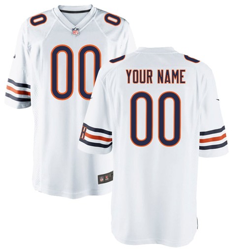 Chicago Bears Custom Game Jersey Custom Jerseys Nfl