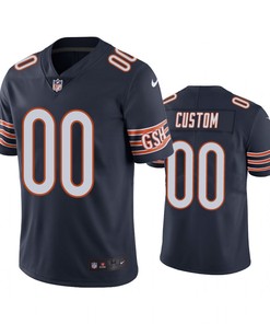 Chicago Bears Custom Navy Nike Color Rush Limited Jersey