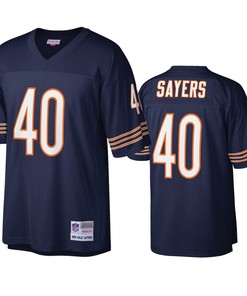 Chicago Bears Gale Sayers Navy Legacy Replica Jersey