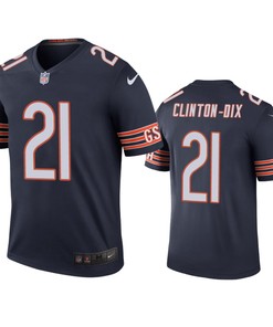 Chicago Bears Ha Ha Clinton-dix Navy Color Rush Legend Jersey