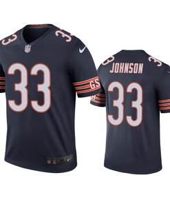 Chicago Bears Jaylon Johnson Navy Color Rush Legend Jersey