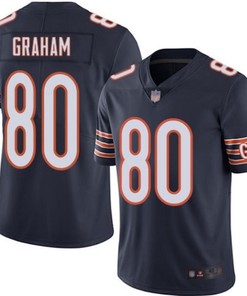 Chicago Bears Jimmy Graham #80 Nfl 2020 Black Jersey Jersey