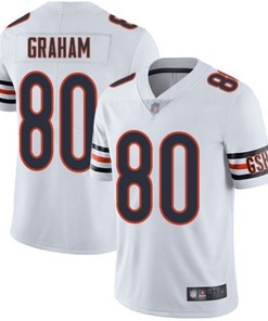 Chicago Bears Jimmy Graham #80 Nfl 2020 White Jersey Jersey