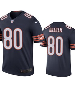 Chicago Bears Jimmy Graham Navy Color Rush Legend Jersey - Mens