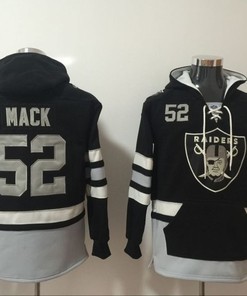 Chicago Bears Khalil Mack #52 Nfl 2020 Black Hoodie Jersey